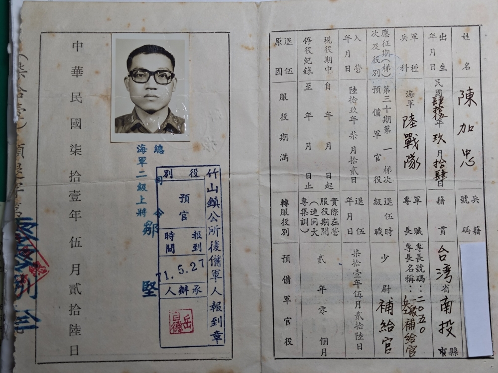 海軍陸戰隊退伍令 | 台派 DaiPai